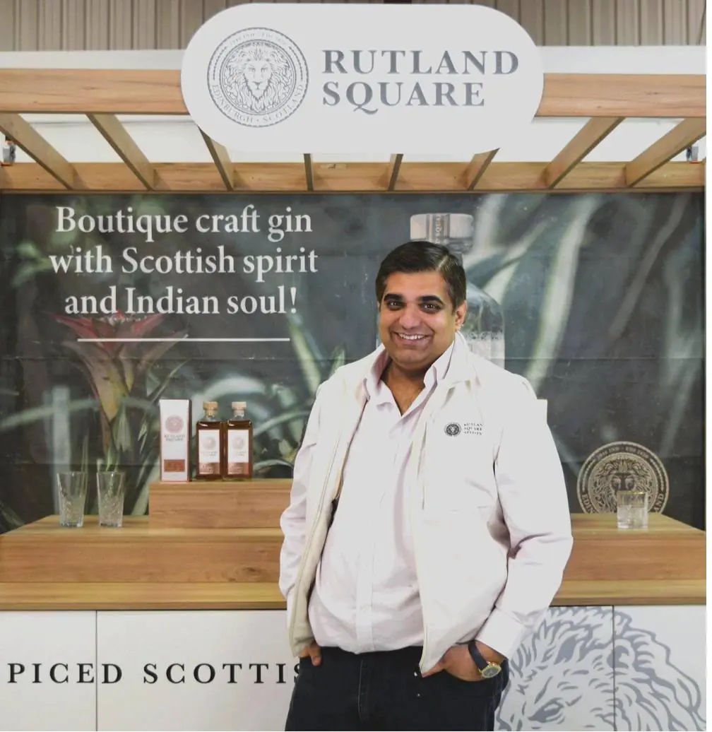 At the Rutland Square stand, an early tasting event.