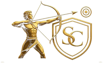 SPIRITUS Capital logo: a gold archer drawing a bow beside a shield with the letters SC